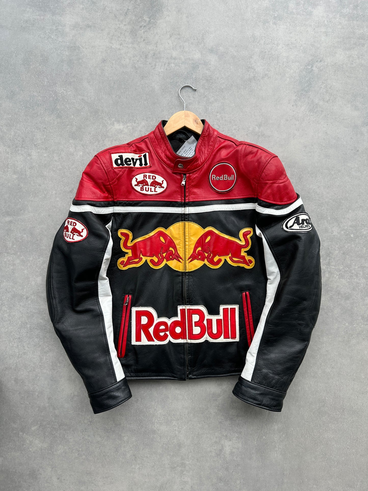 Red Bull vintage muška kožna jakna (M)