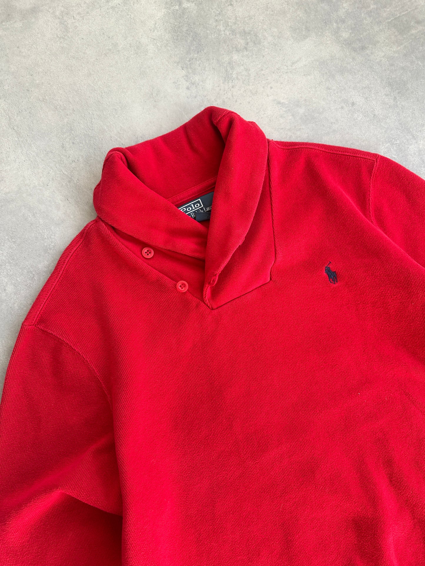 Polo by Ralph Lauren muški crveni džemper (L)