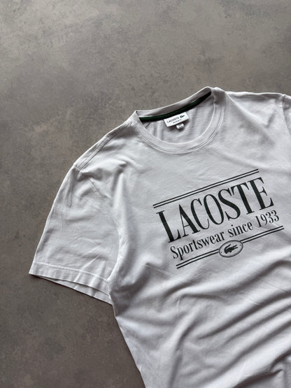 Lacoste muška bijela majica (M)