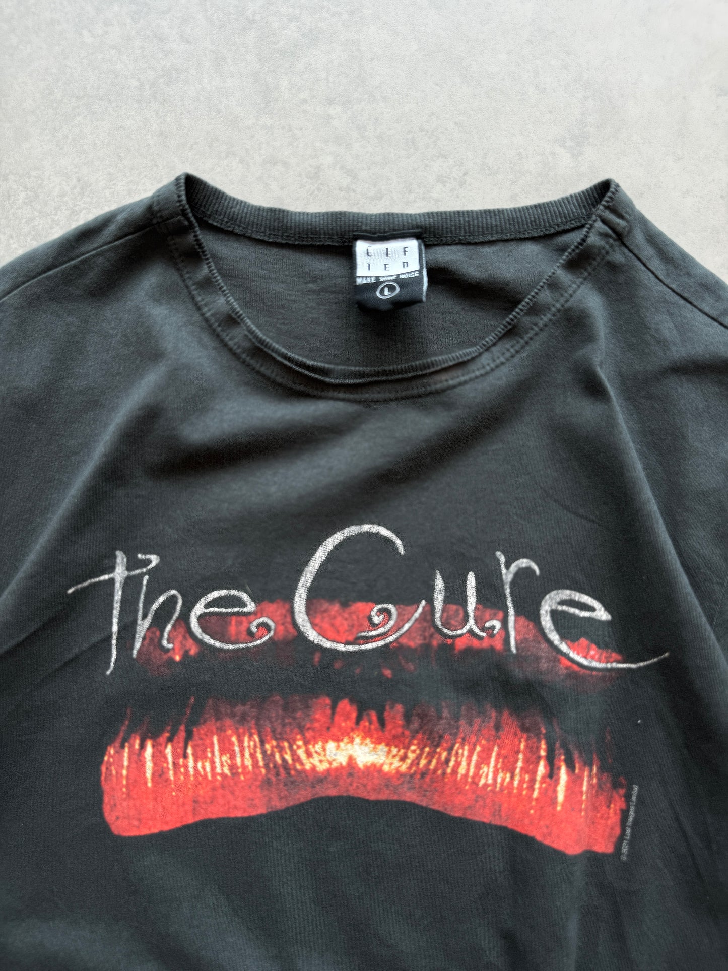 The Cure retro ženska siva bend majica (L)
