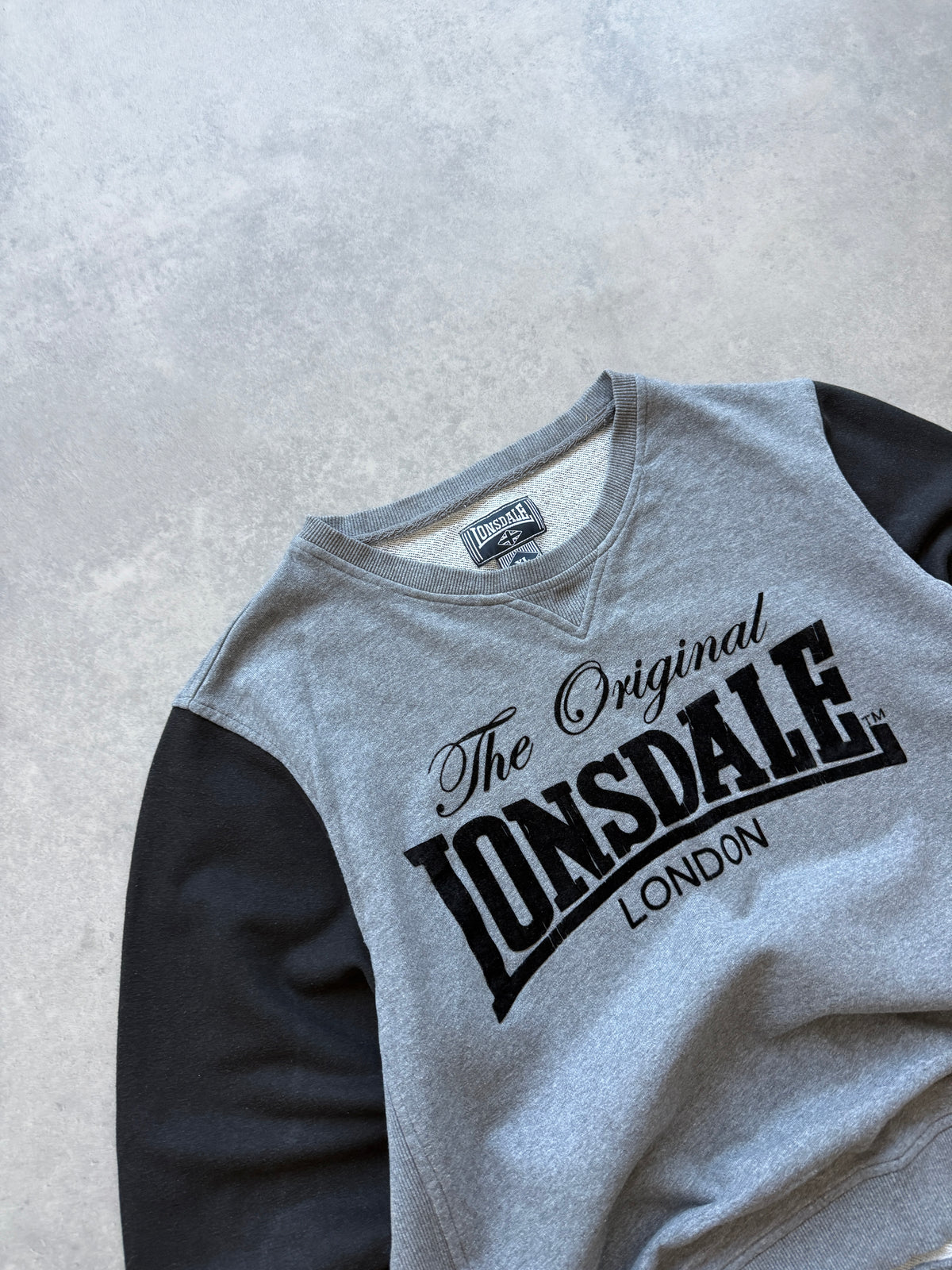 Lonsdale muška siva dukserica (XL)