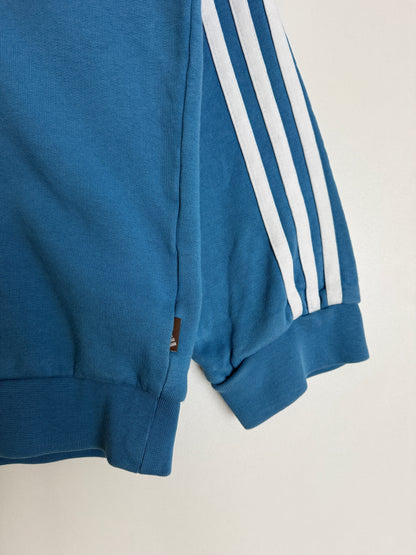 Adidas 2000s muška basic plava dukserica (M)