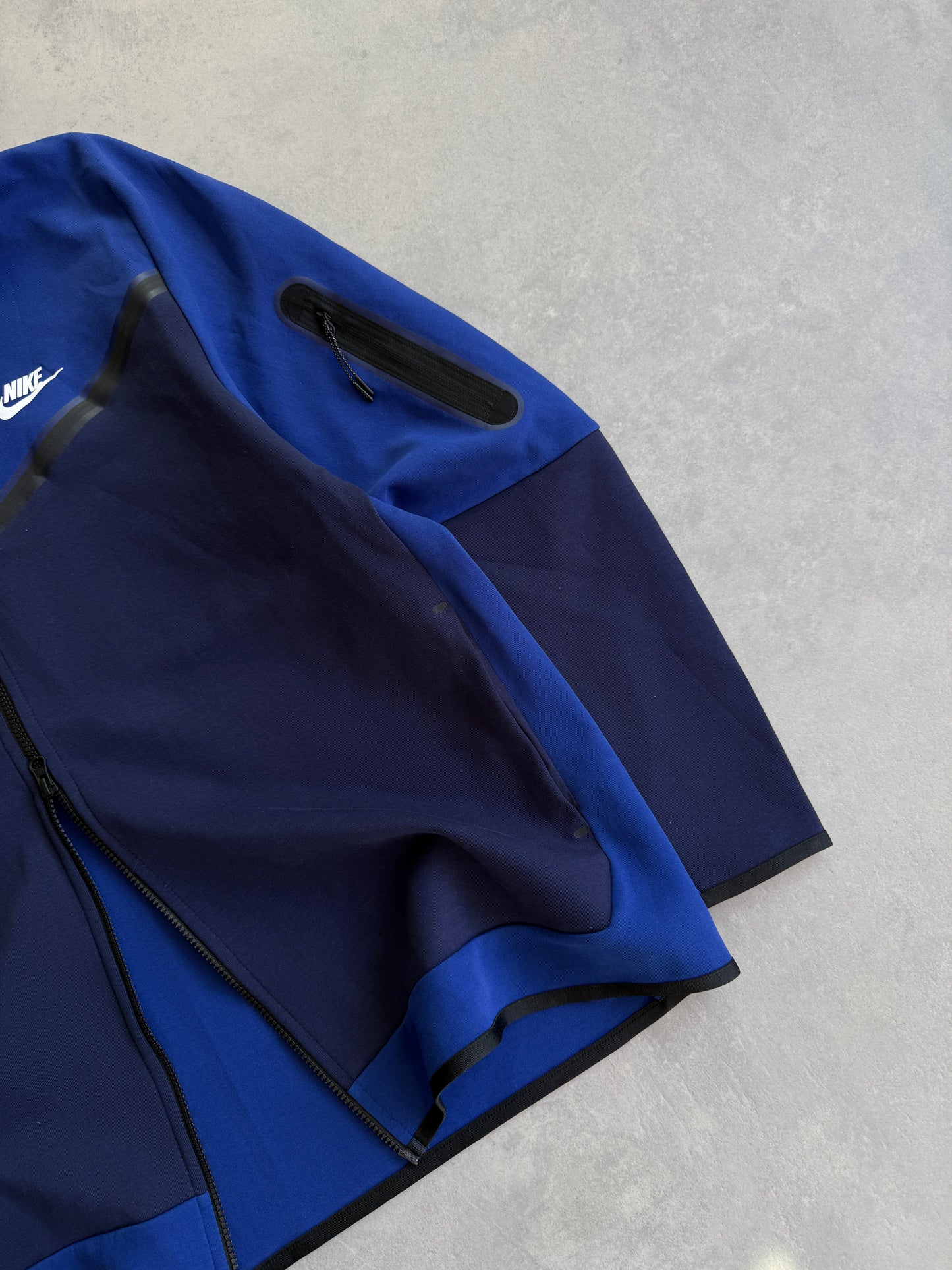 Nike Tech Fleece muška two tone plava dukserica (XXL)