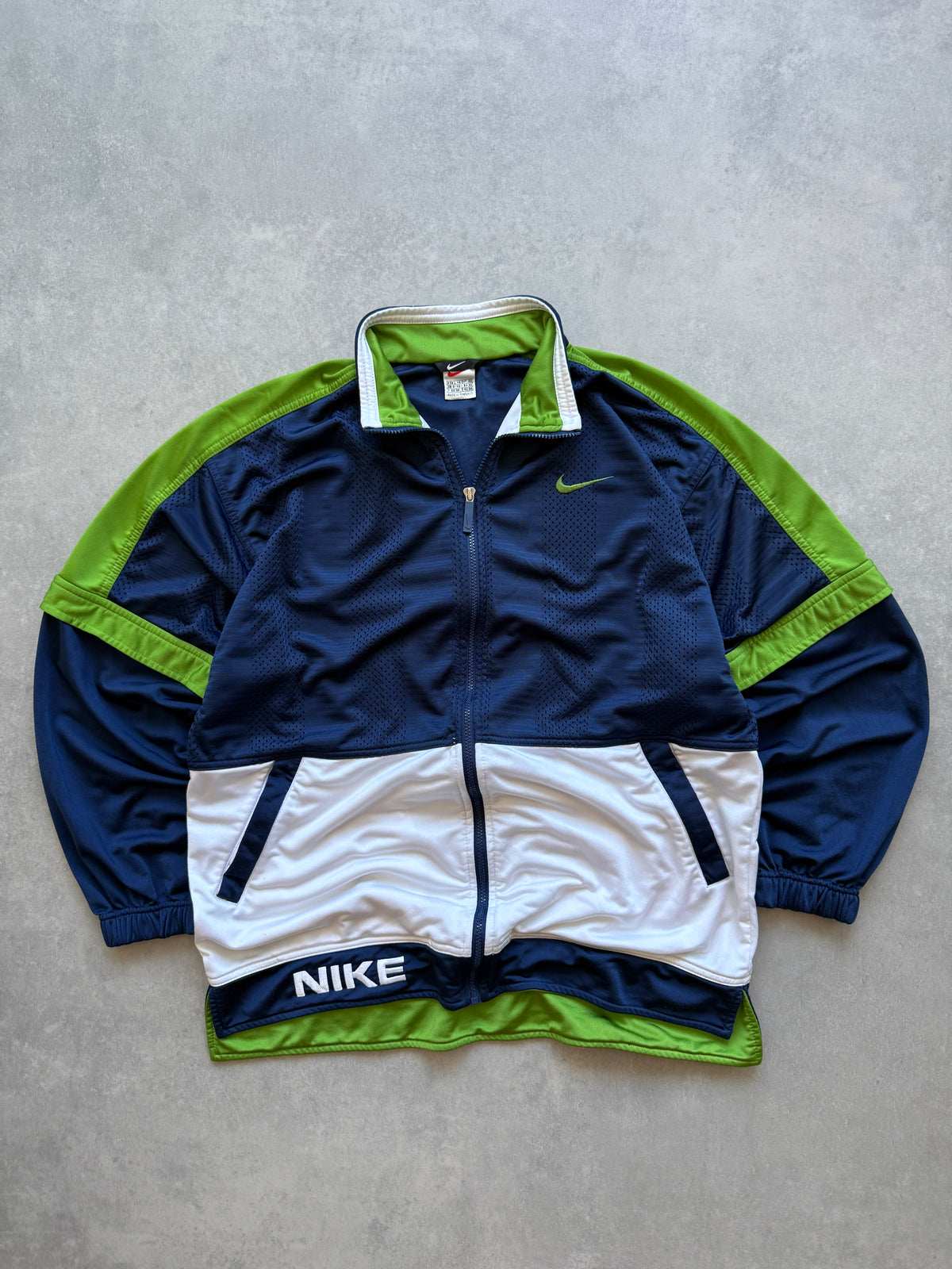 Nike 90s muška oversized zelena dukserica (L)