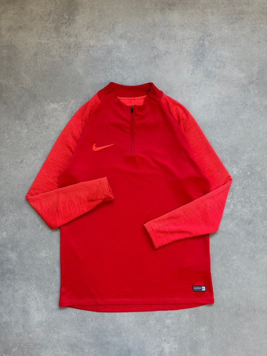 Nike Dri Fit muška crvena sportska dukserica (L)