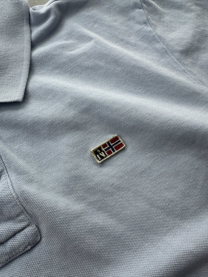 Napapijri muška plava polo majica (XL)