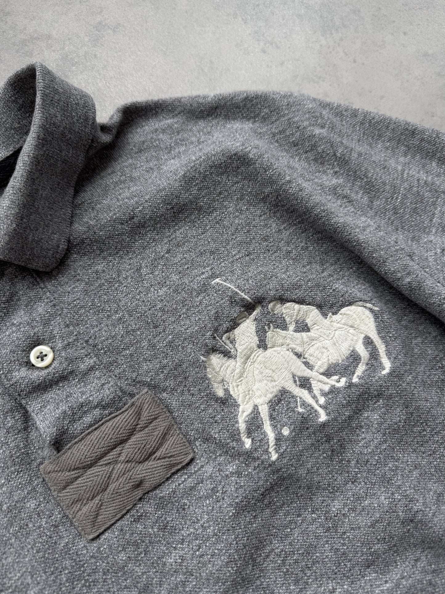 Polo by Ralph Lauren muška siva polo majica (XL)