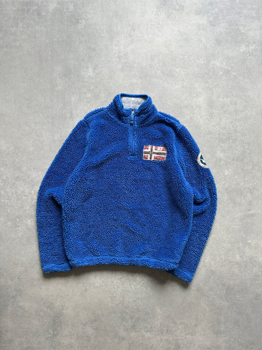 Napapijri muška 1/4 zip fleece dukserica (M)