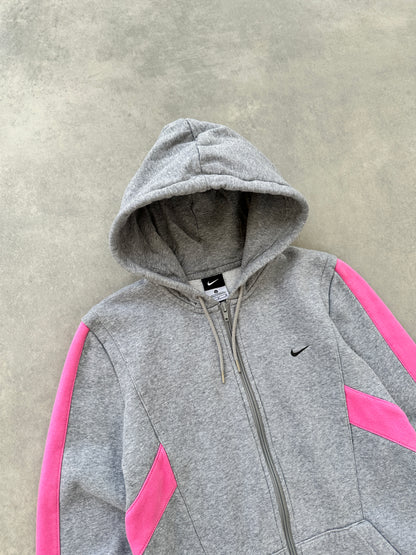 Nike ženska siva dukserica na kopcanje (M)