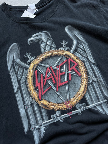 Slayer retro muška bend majica (XL)