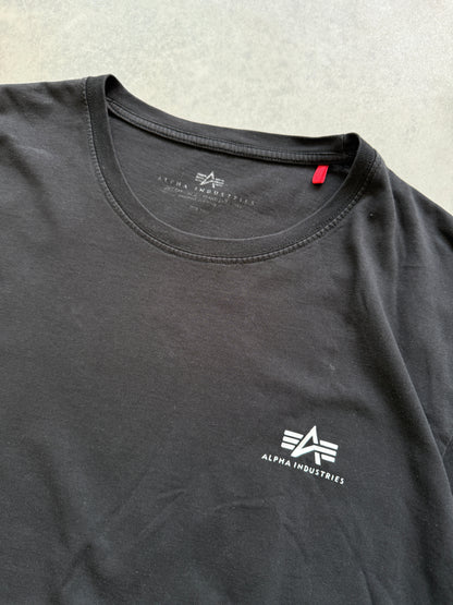 Alpha Industries muška crna majica (XXL)