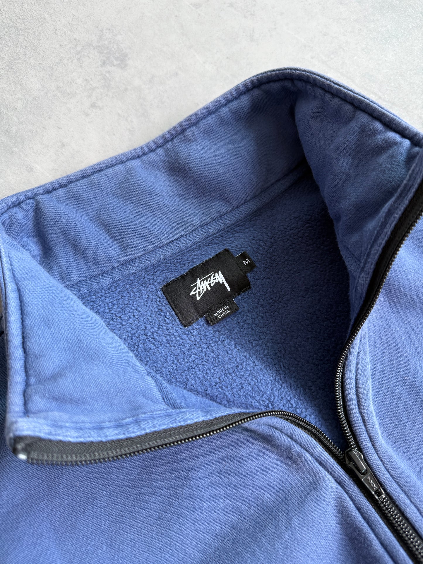 Stussy retro muška plava dukserica (M)