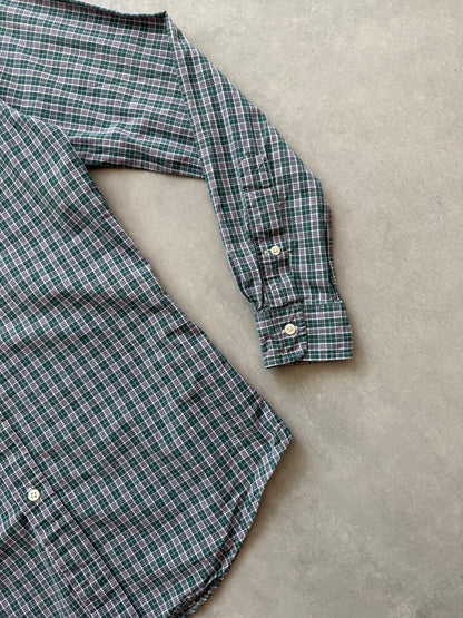 Polo by Ralph Lauren vintage muška zelena karirana košulja (M)