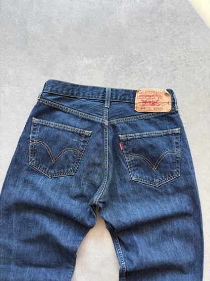 Levis 501 muške tamno plave farmerke (31x34)