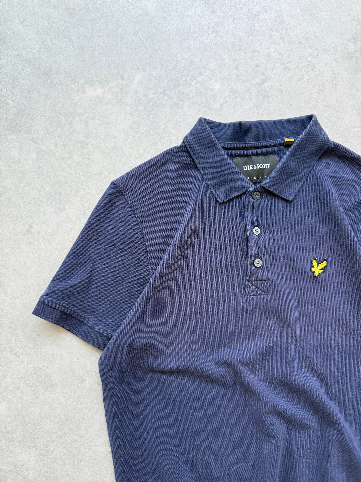 Lyle & Scott muška navy plava polo majica (M)
