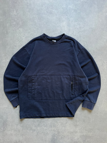 Nike 2000s mini swoosh muška dukserica (XL)