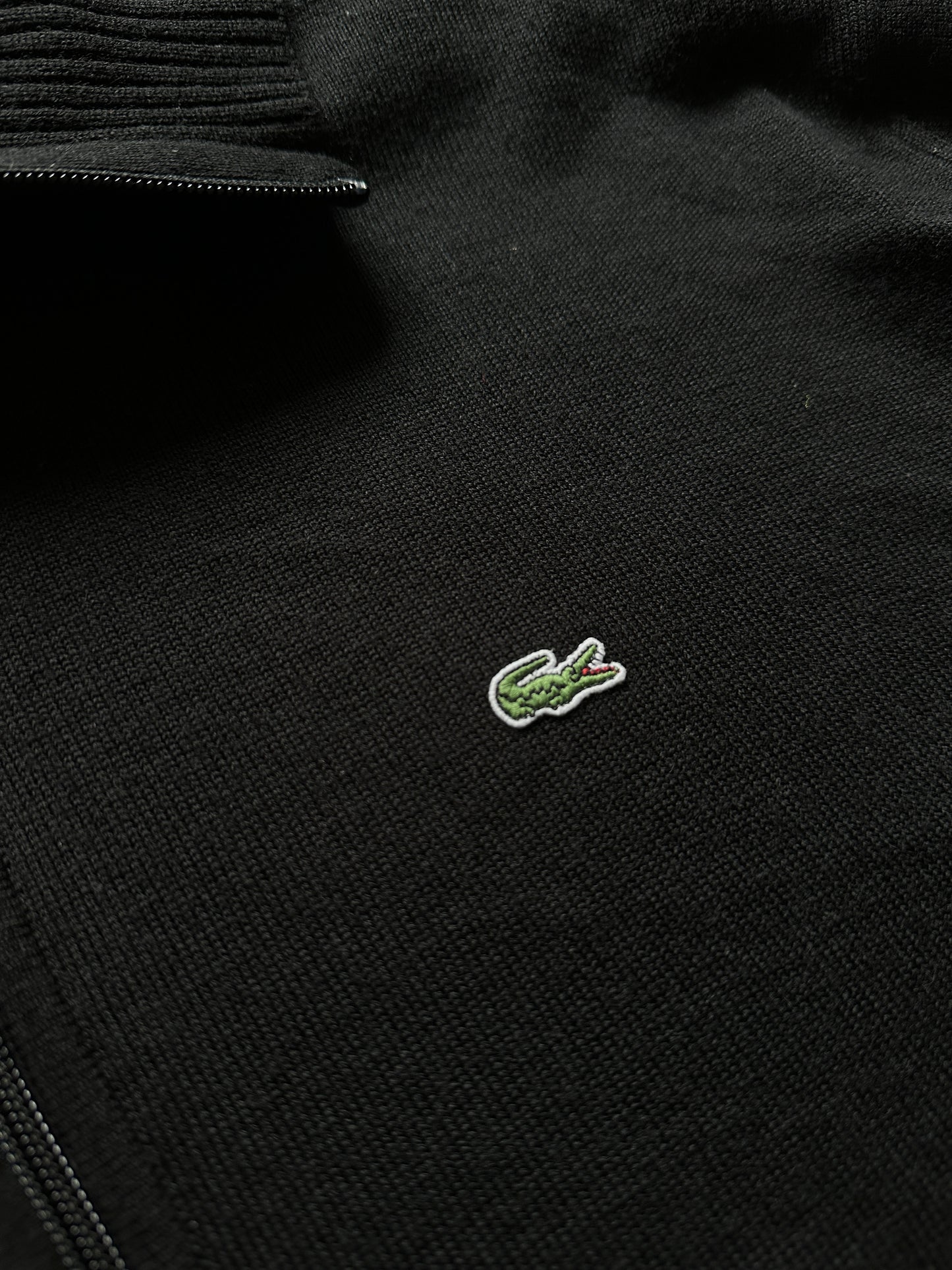 Lacoste muški crni zip up džemper (3XL)