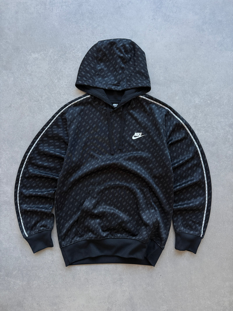Nike muška AOP crna dukserica (S)