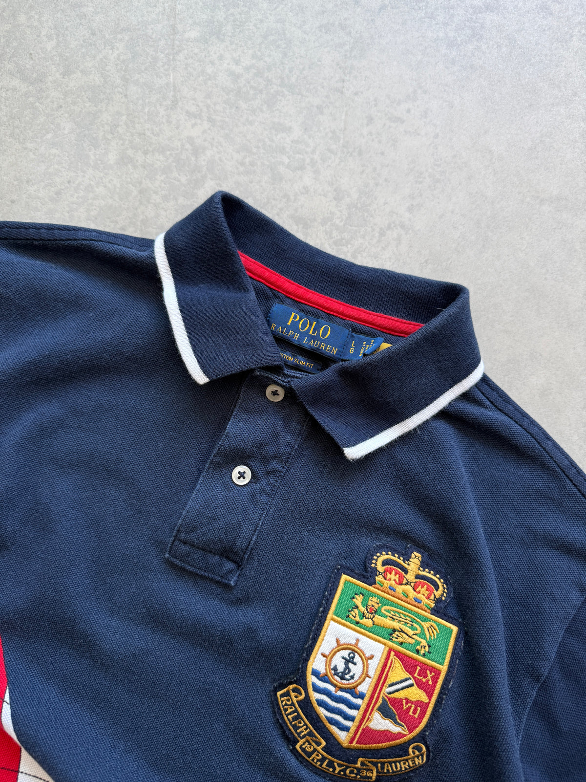 Polo by Ralph Lauren Sailing retro muška polo majica (M)