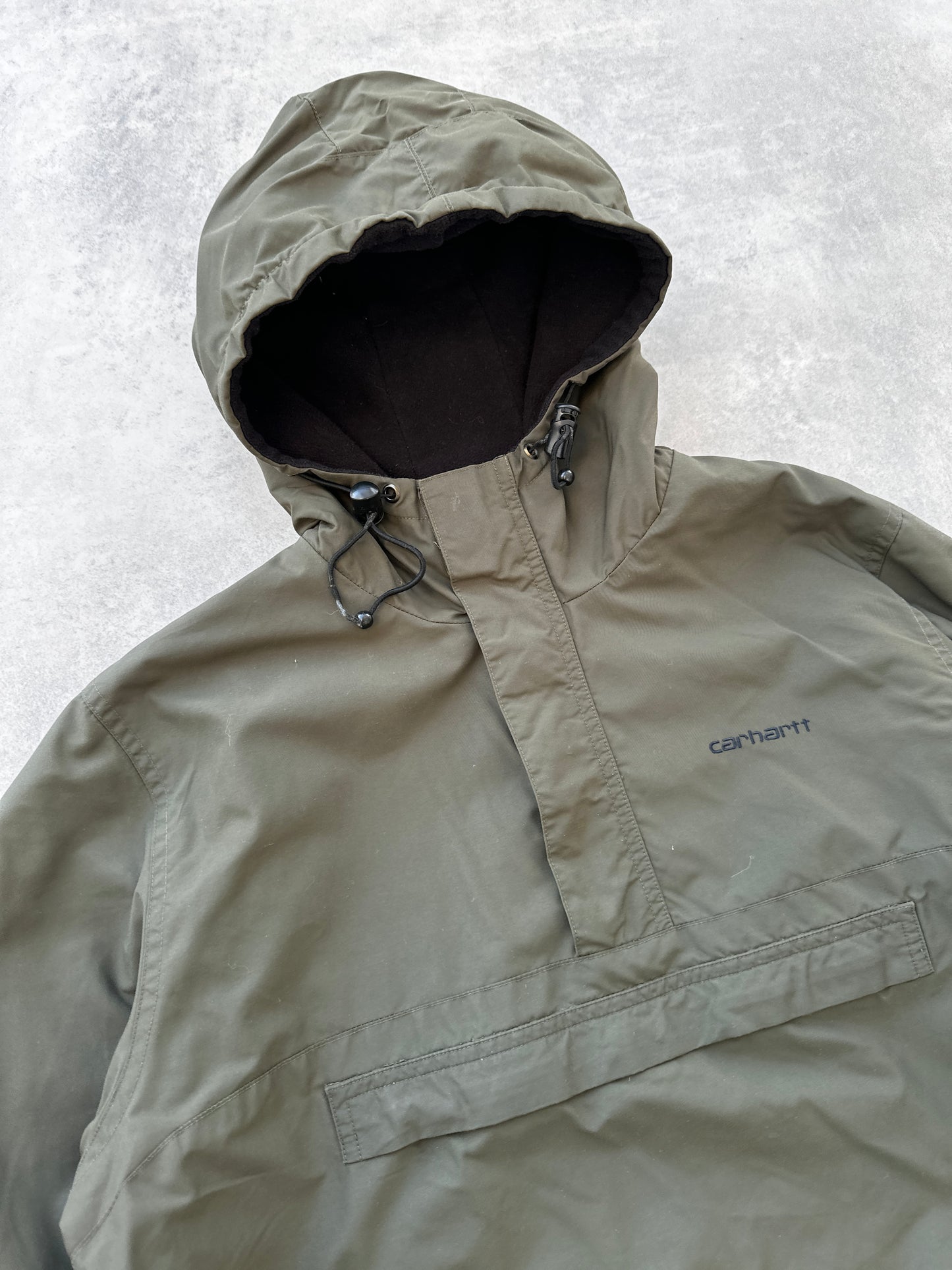 Carhartt 1/2 zip muska zelena jakna (M)