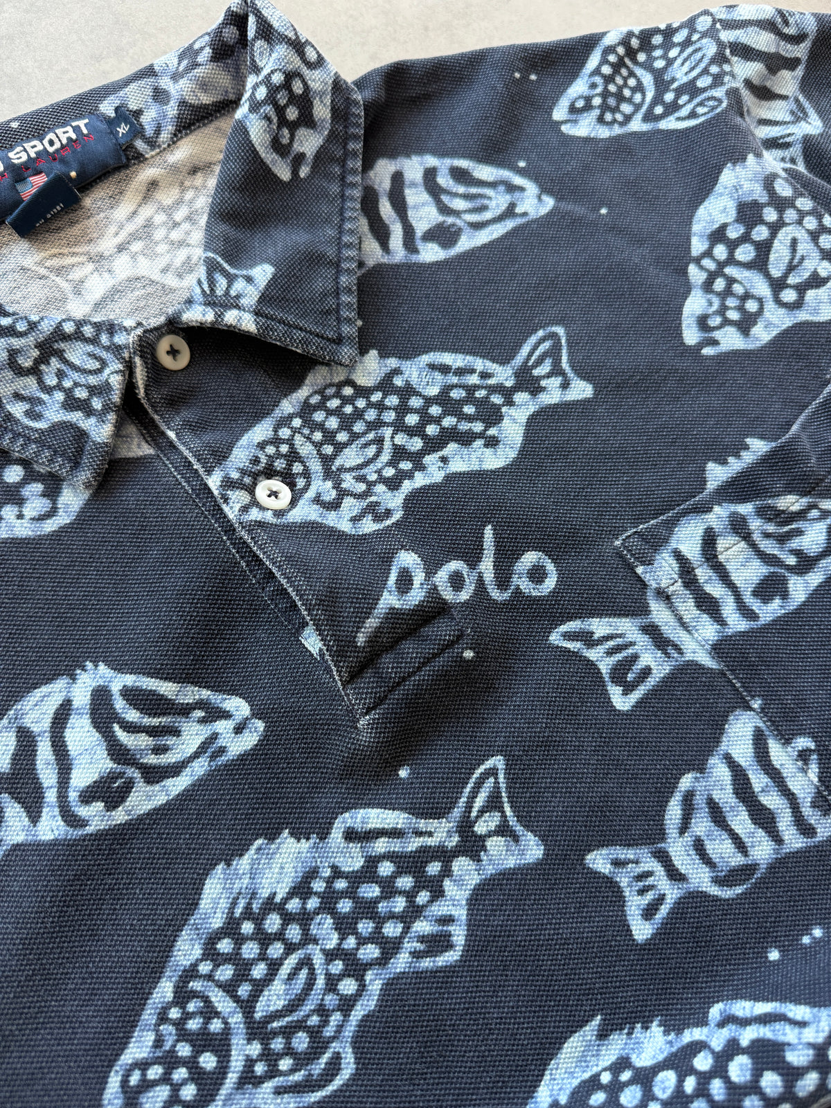 Polo Sport Ralph Lauren vintage muška polo majica (XL)