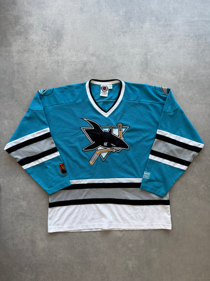 Campri San Jose Sharks vintage muški hokej dres (M)