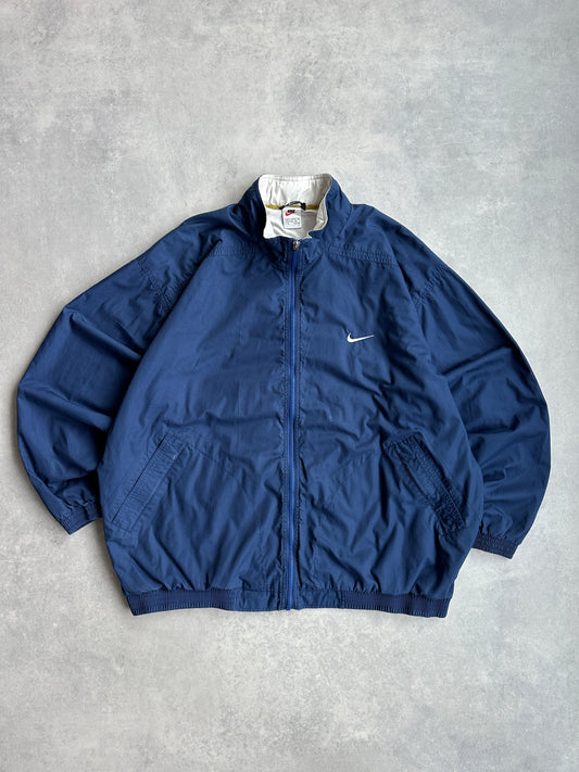 Nike 90s muška navy plava šuškava jakna (XL)