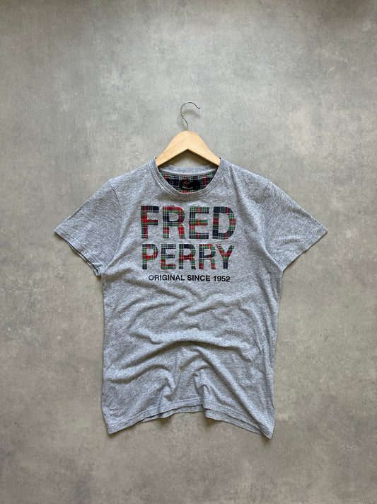 Fred Perry muška siva majica (S)