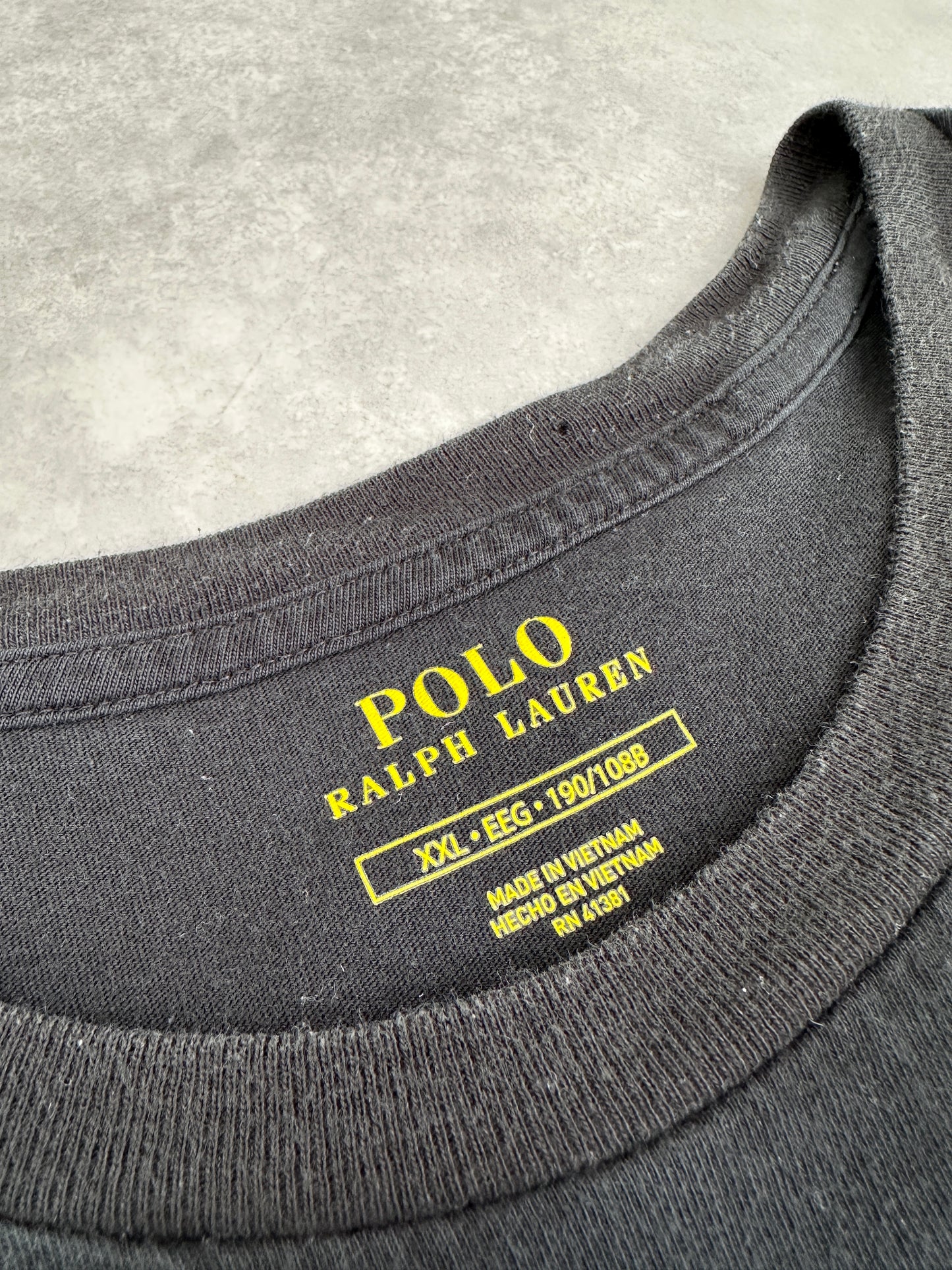 Polo by Ralph Lauren muška basic crna majica (XXL)