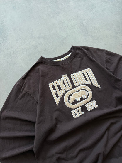 Ecko Unltd Y2K muška oversized smeđa majica (L)
