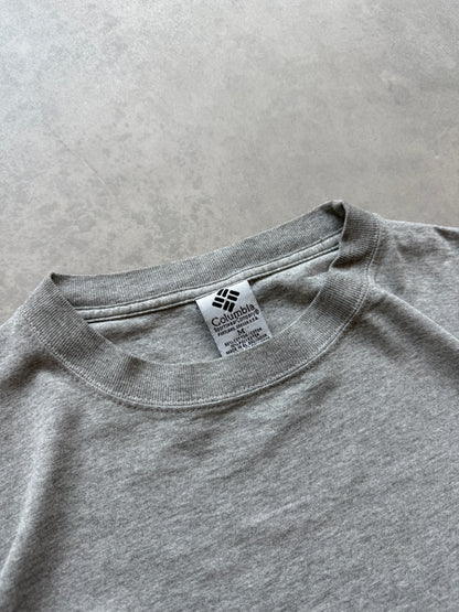 Columbia vintage 90s muška basic siva majica (M)