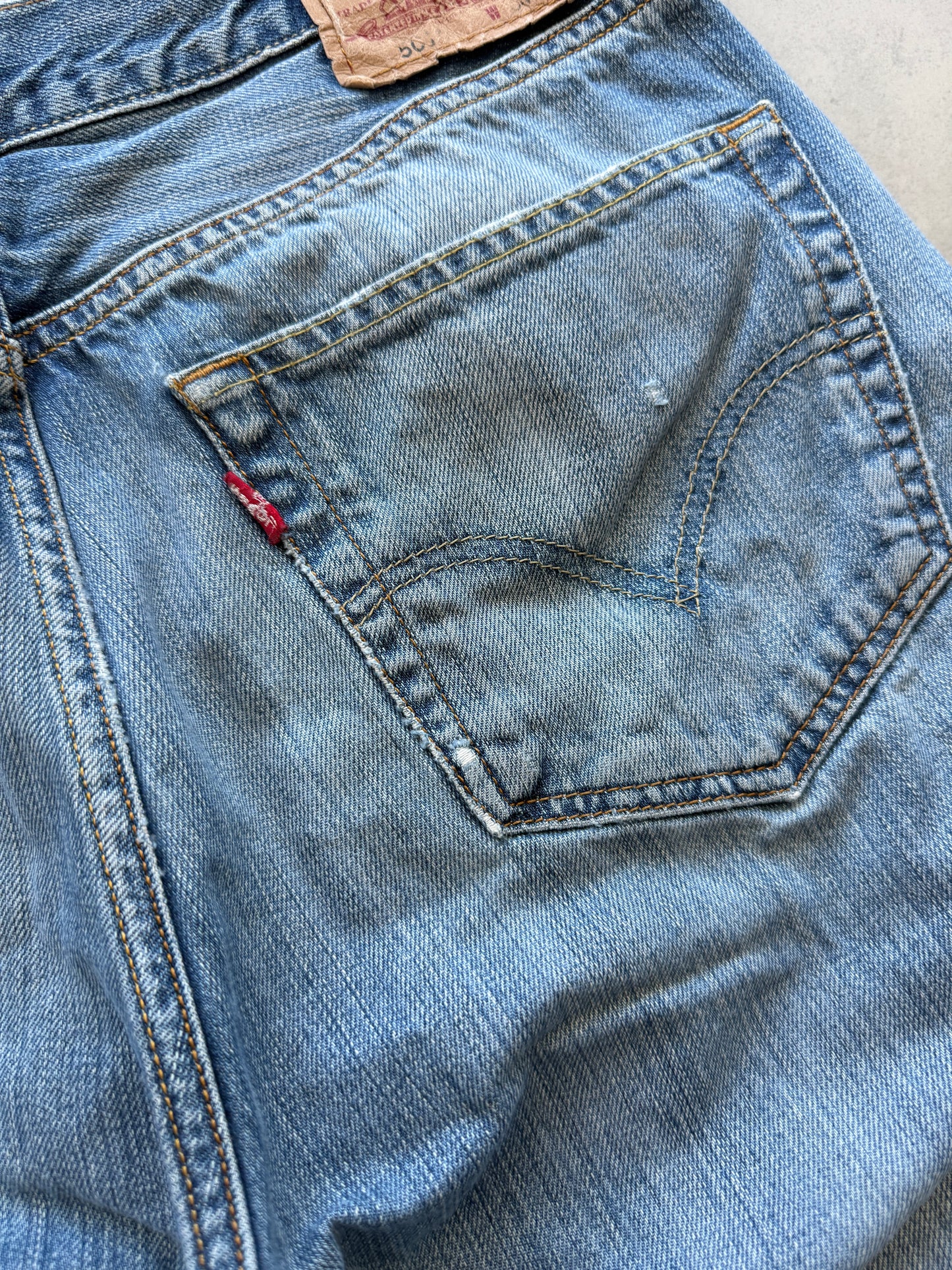 Levis 501 muške plave farmerke (34x30)