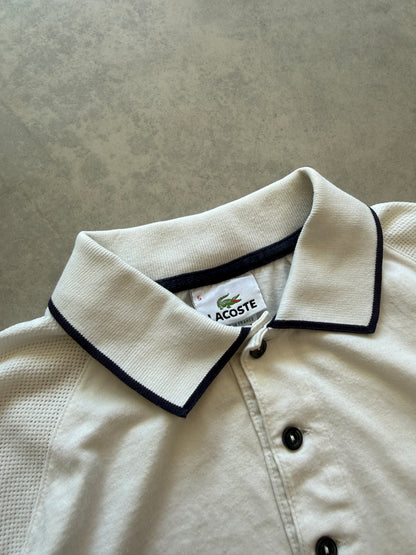 Lacoste vintage muška bijela polo majica (L)