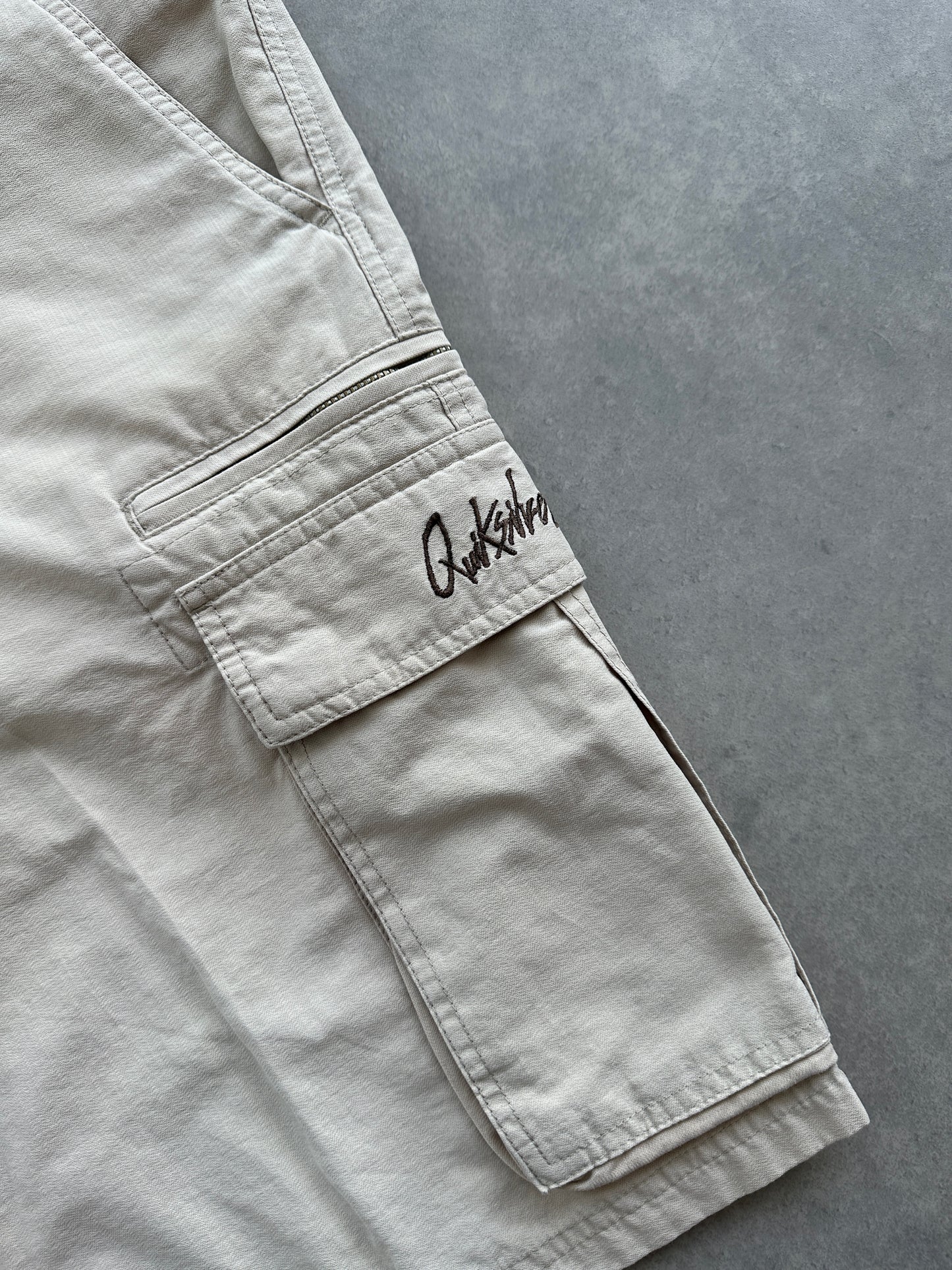 Quiksilver 2000s muški lagani cargo šorc (M)