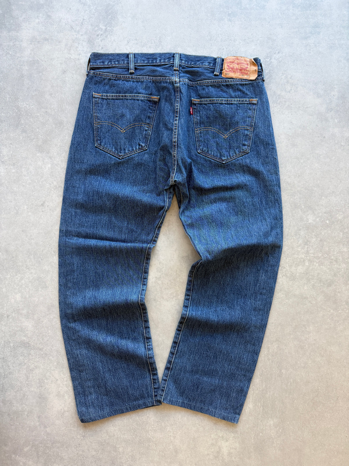 Levis 501 retro muške plave farmerke (38x32)