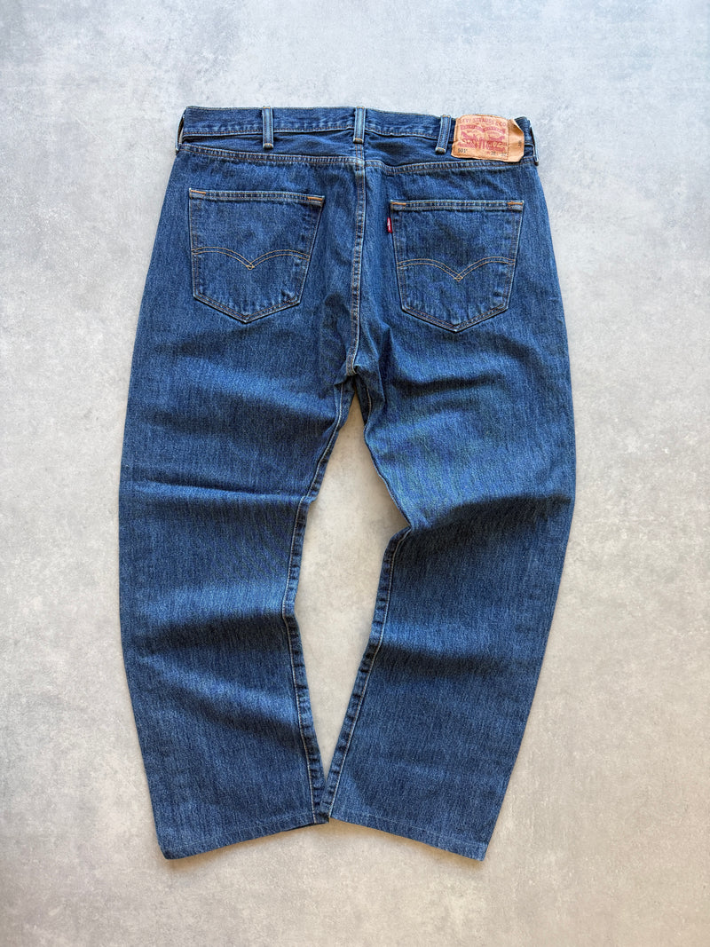 Levis 501 retro muške plave farmerke (38x32)