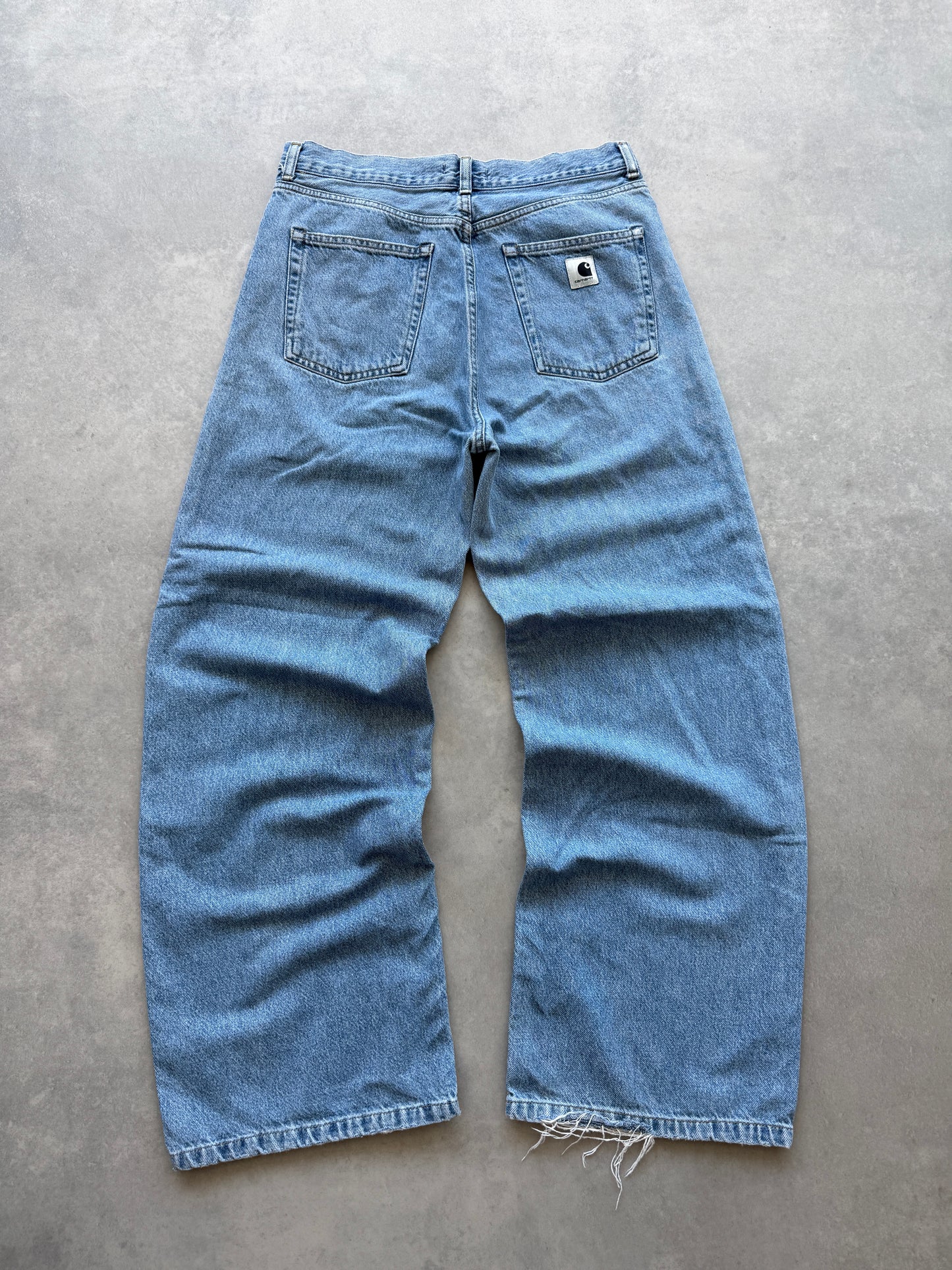 Carhartt Jane pant ženske high waisted baggy farmerke (30)