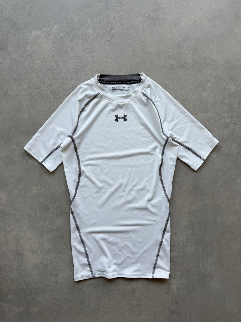 Under Armour muška bijela kompresiona majica (S)