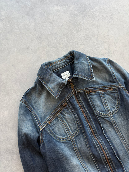 Calvin Klein Y2K ženska slim fit teksas jakna (M)