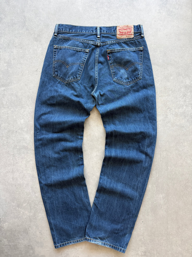 Levis 505 muške tamno plave farmerke (34x34)