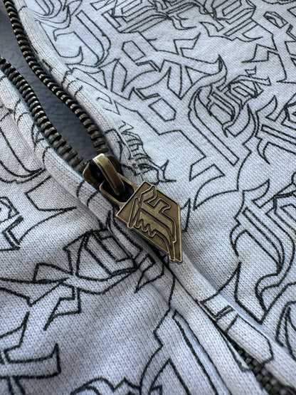Fox Racing vintage ženska zip up dukserica (S)