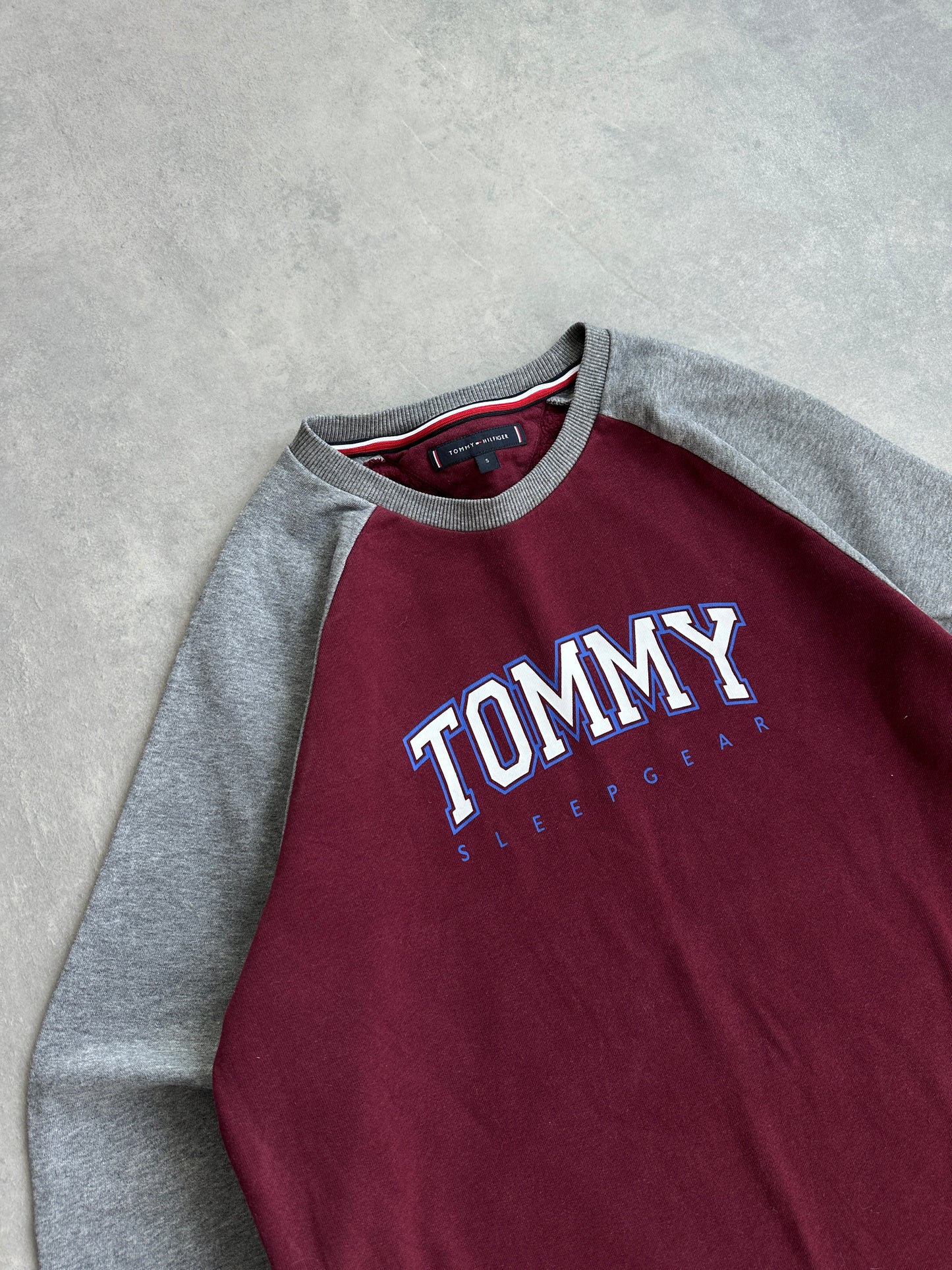 Tommy Hilfiger muška bordo dukserica (S)