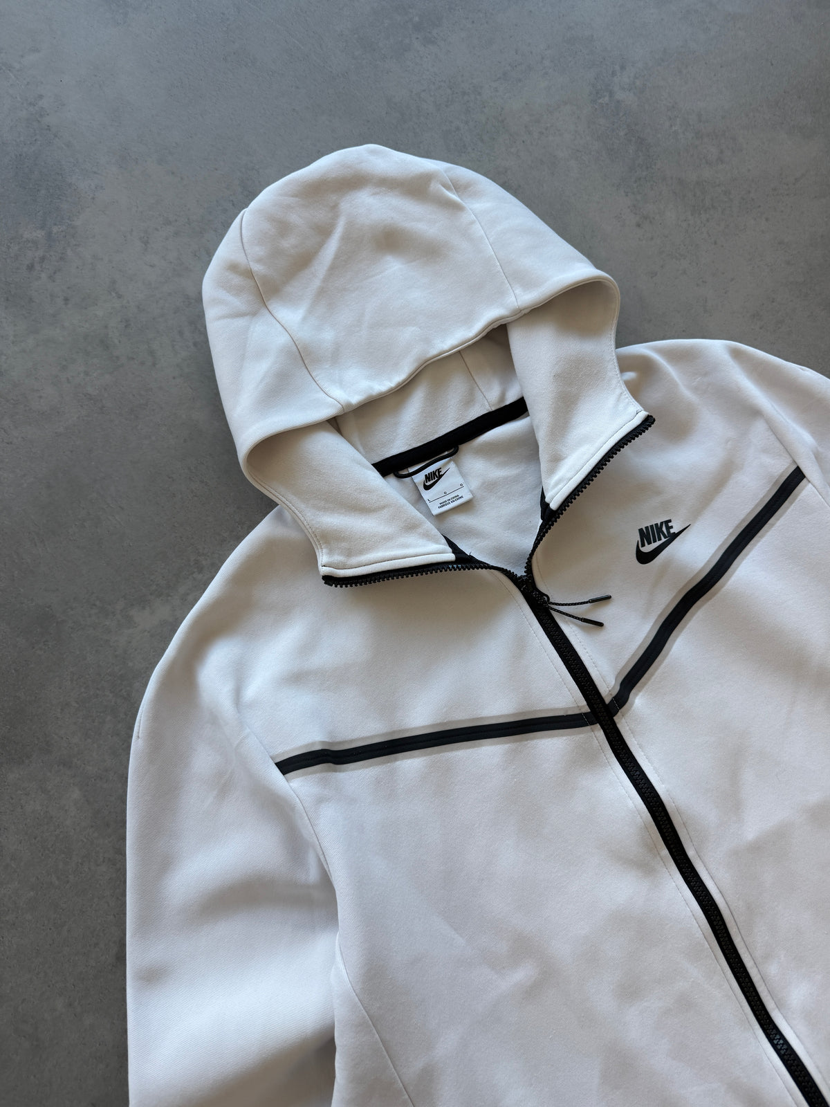 Nike Tech Fleece muška bijela dukserica (L)