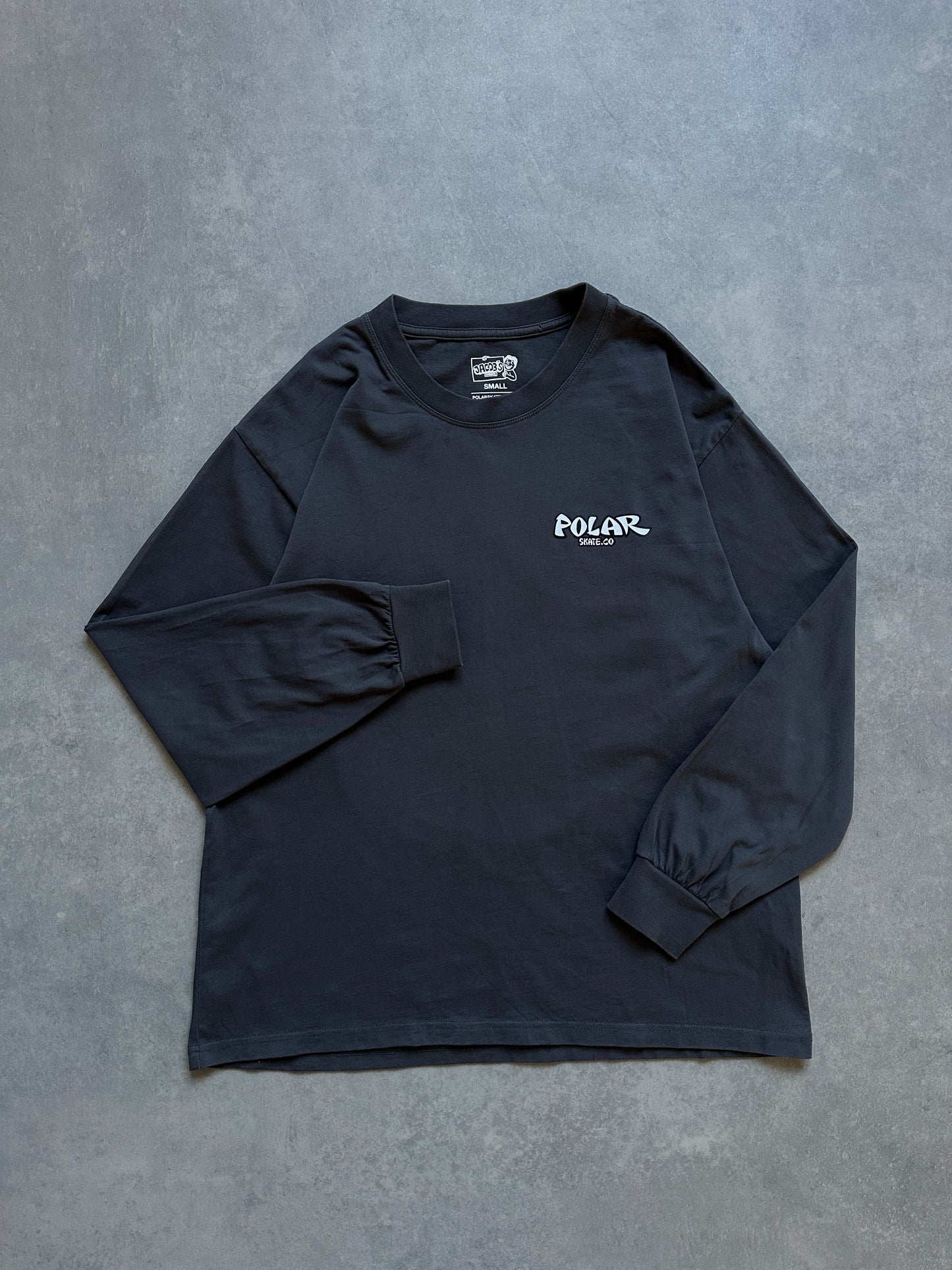 Polar Skateboards muška siva majica (S)