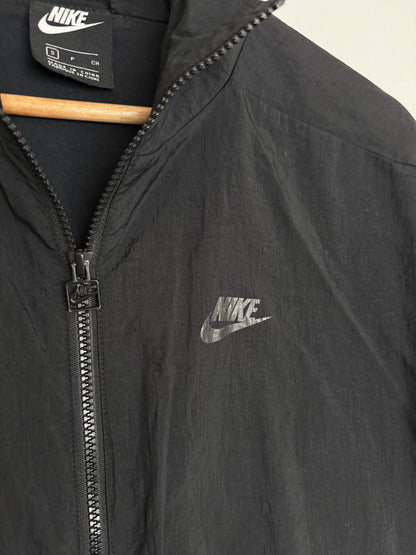 Nike muška oversized crna šuškava dukserica (S)