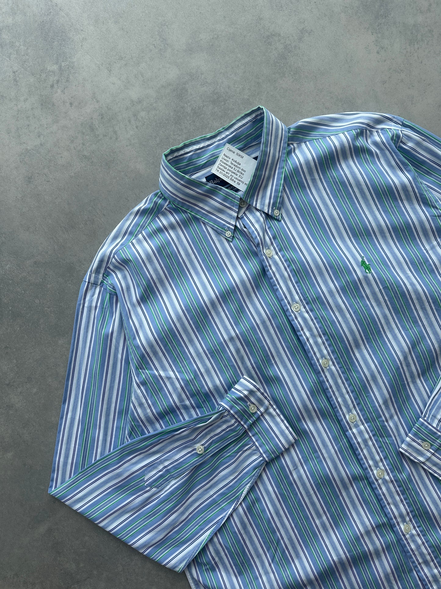 Polo by Ralph Lauren vintage muška prugasta košulja (XL)