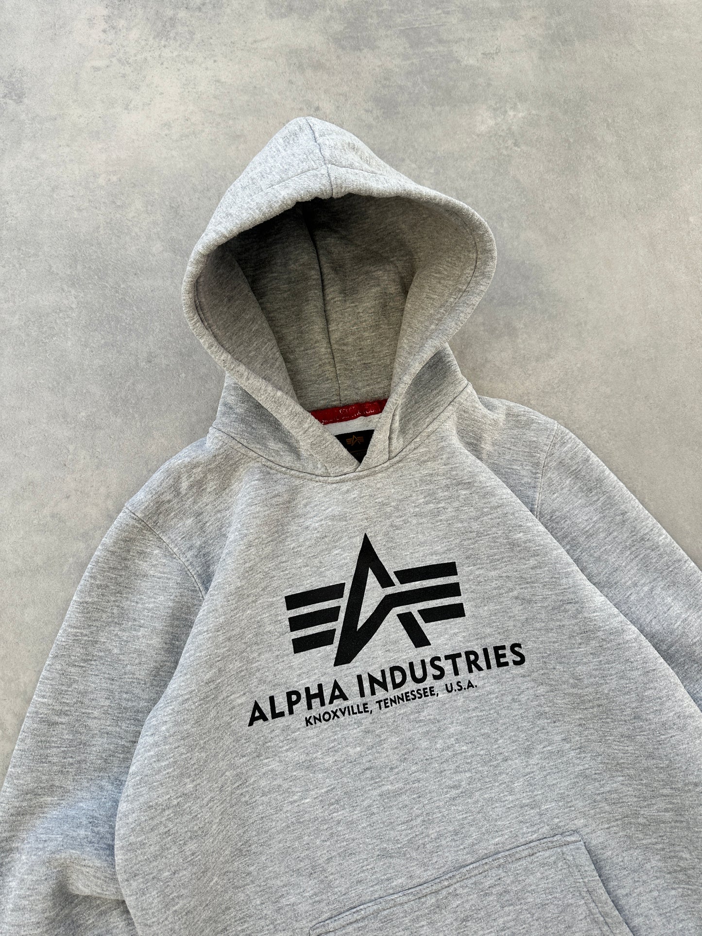 Alpha Industries basic siva djecija dukserica (16)