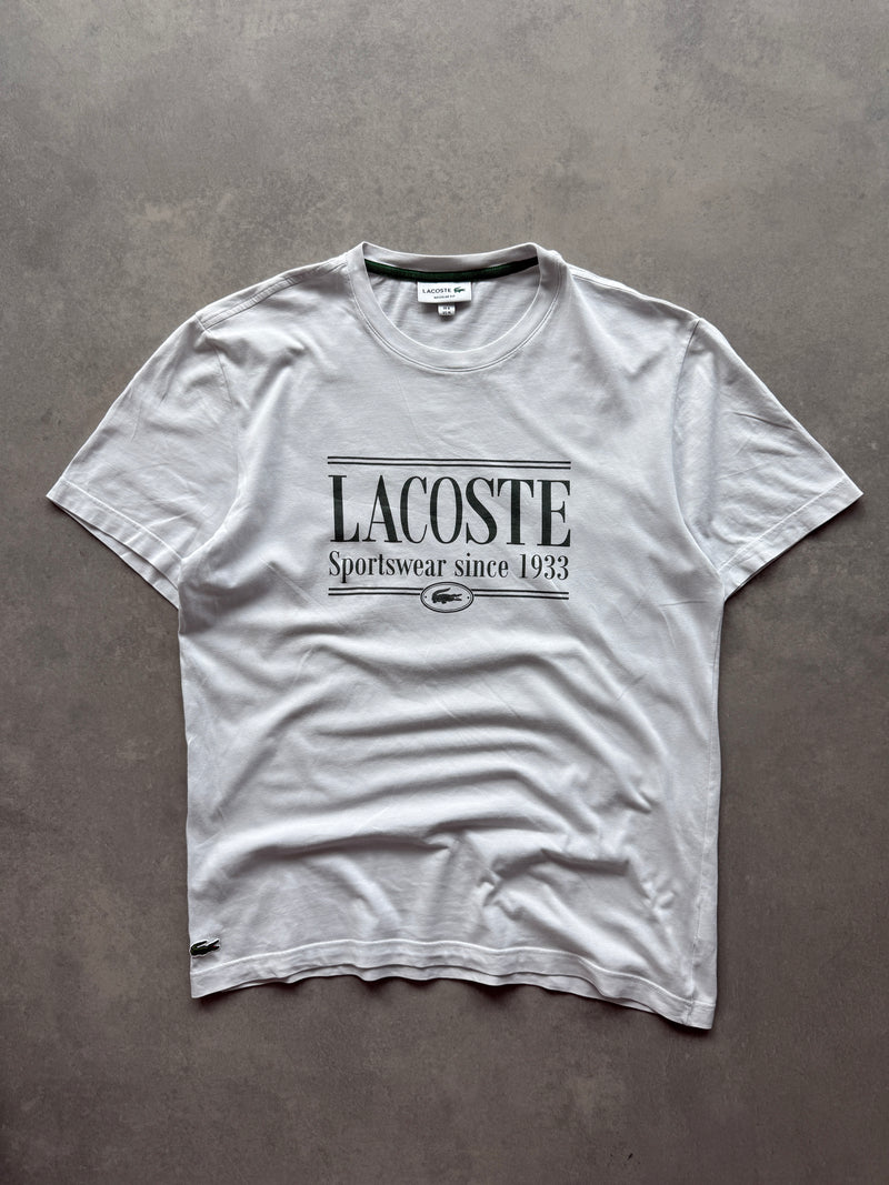 Lacoste muška bijela majica (M)