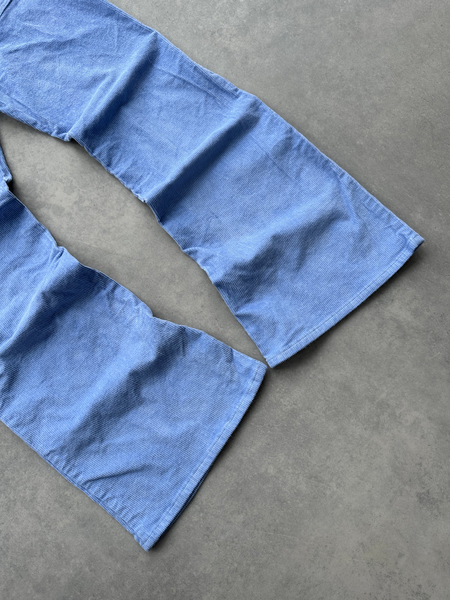 Tommy Jeans ženske samtane flared hlace (31x30)