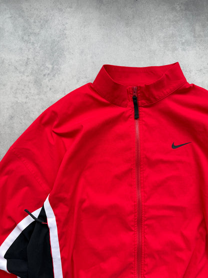 Nike muška crvena šuškava dukserica (M)